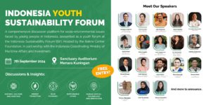 Indonesia Youth Sustainability Forum (IYSF) 2024, Satuplatform Ikut Ambil Peran